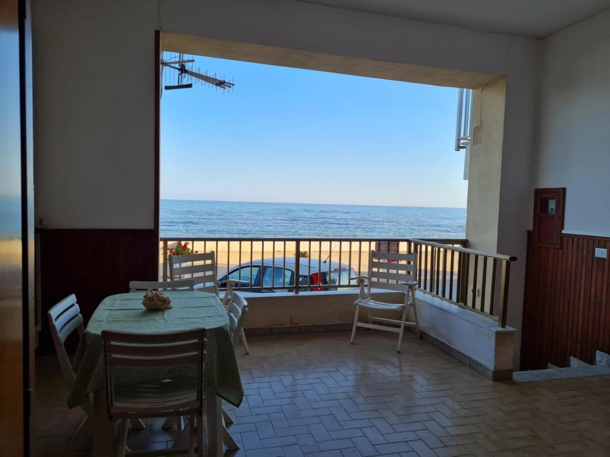 Veranda sul mare - casa vacanze FRONTE MARE Villa Sciacca Esterno foto